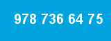 978 736 64 75 978 736 64 75